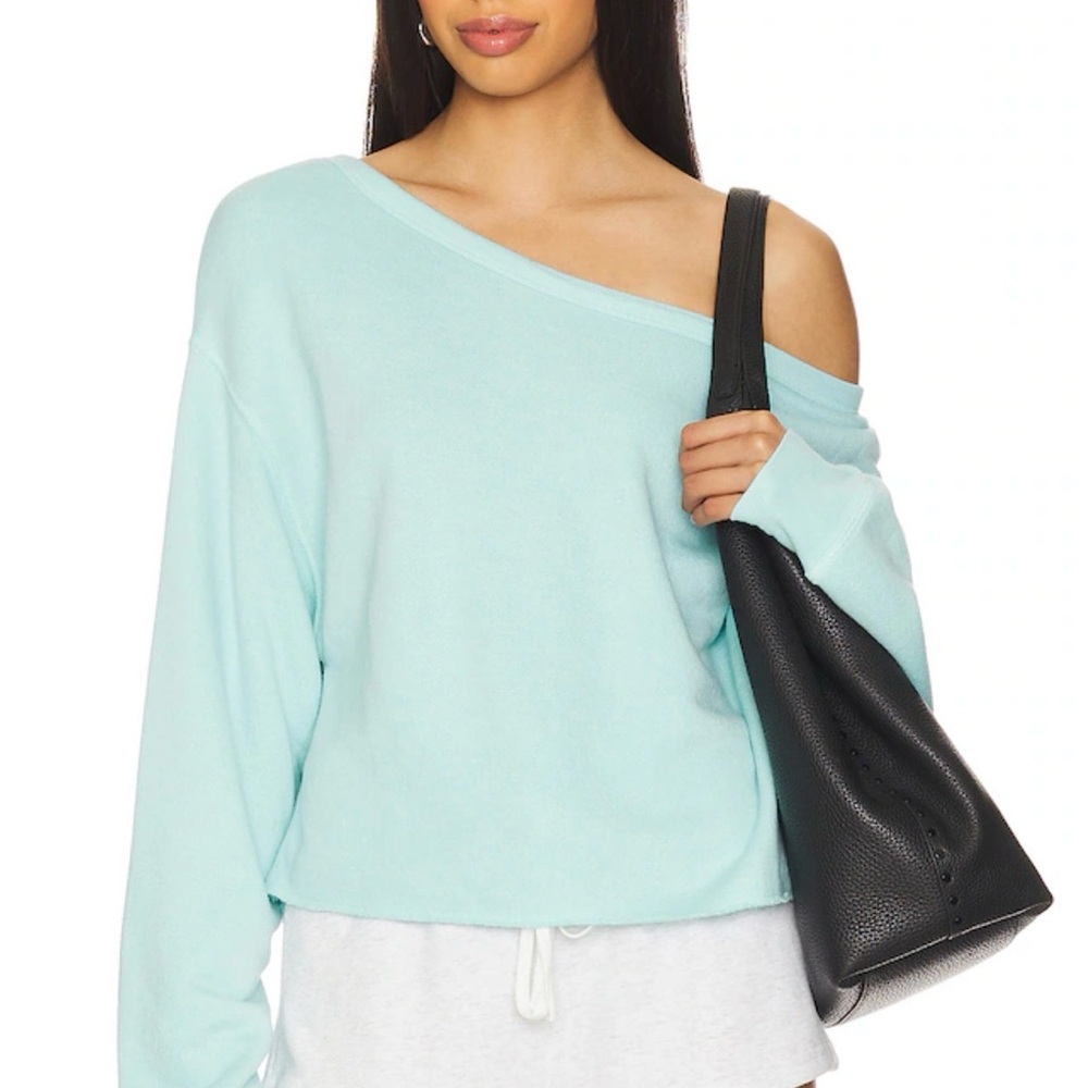 Spiritual Gangster Bella Sweatshirt in Baja Blue